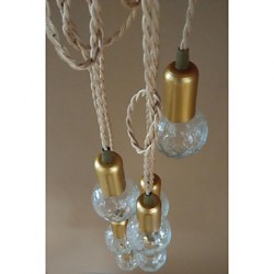 3W Traditional/Classic / Rustic/Lodge / Vintage / Retro / Lantern / Drum / Country / Globe LED / Mini Style Painting Glass Pendant Lights