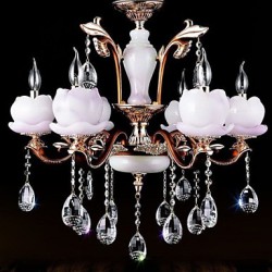 European Style Luxury Zinc Alloy Jade Crystal Pendant A
