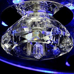 Chandelier Modern LED Crystal Living 3 Lights
