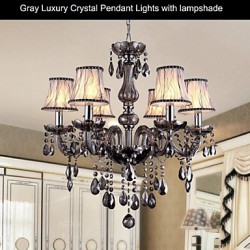 110V OR 220V Luxury Crystal Chandelier/K9 Crystal Chandeliers Living Room / Bedroom / Study Room