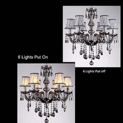 110V OR 220V Luxury Crystal Chandelier/K9 Crystal Chandeliers Living Room / Bedroom / Study Room