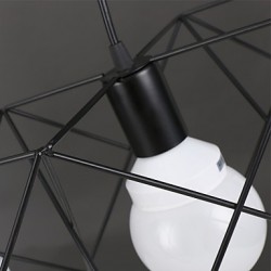 E27 18*19CM Line 1M Contracted And Contemporary Creative Design Single Aisle, Wrought Iron Head Droplight LED 1PC