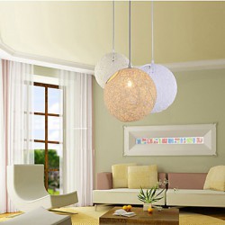 E27 220V15*15CM 5-10㎡CreativeAmerican Country Creative Cany Art Color Droplight And Spherical Shape Lamp Led Light