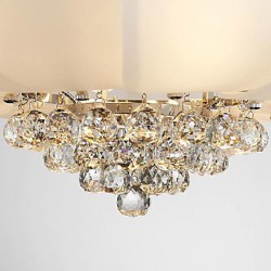Modern/Contemporary / Traditional/Classic / Rustic/Lodge / Vintage / Retro Crystal Electroplated Metal Chandeliers / Pendant Lights