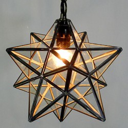 30CM The Pentagon Star Light Contracted And Contemporary Chandelier Lamp LED