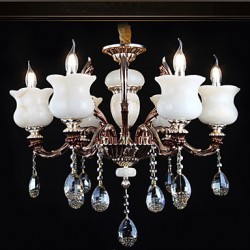 Jade Zinc Alloy Pendant lamp