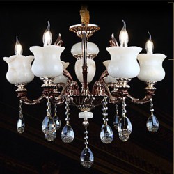 Jade Zinc Alloy Pendant lamp