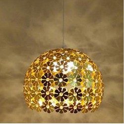 E27 18CM Line 1M Modern Color Restaurant Plum Flower Ball Single Head Crystal Droplight Of The Line LED 1PC