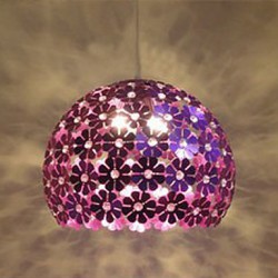 E27 18CM Line 1M Modern Color Restaurant Plum Flower Ball Single Head Crystal Droplight Of The Line LED 1PC