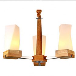 Simple Art lighting Solid wood Creative Iiving Room Ceiling lamp