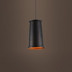 Max 60W Retro Designers Metal Pendant Lights Living Room / Bedroom / Dining Room / Kitchen / Study Room/Office