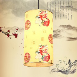 16*30CM Single Head Meals Chandeliers Archaize Restaurants Teahouse Small Droplight Lamp LED