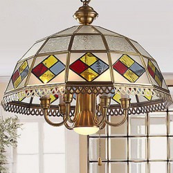 Pendant Lights Crystal / Mini Style Traditional/Classic Bedroom / Dining Room / Kitchen / Study Room/Office Metal