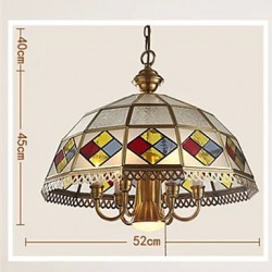 Pendant Lights Crystal / Mini Style Traditional/Classic Bedroom / Dining Room / Kitchen / Study Room/Office Metal