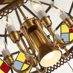 Pendant Lights Crystal / Mini Style Traditional/Classic Bedroom / Dining Room / Kitchen / Study Room/Office Metal