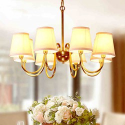 Pendant Lights Crystal / Mini Style Traditional/Classic Bedroom / Dining Room / Kitchen / Study Room/Office Metal