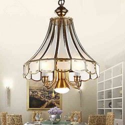 Pendant Lights Crystal / Mini Style Traditional/Classic Bedroom / Dining Room / Kitchen / Study Room/Office Metal