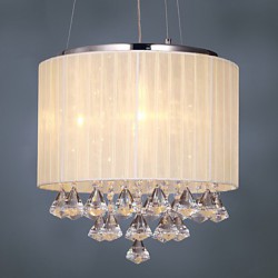 Elegant Crystal Pendant Light with 4 Lights