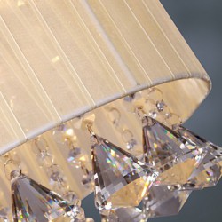 Elegant Crystal Pendant Light with 4 Lights