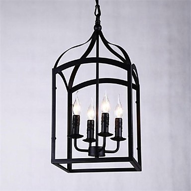 Maximum 60W Modern/Contemporary / Traditional/Classic / Rustic/Lodge / Retro / Lantern / Country / Globe Mini Style Metal Pendant Lights