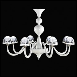 Modern Minimalist Creative LED Crystal Mushroom Pendant 8