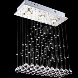 3 Modern/Contemporary / Traditional/Classic / Rustic/Lodge / / Vintage / Country / Island Crystal / LED / Mini Style Electroplated