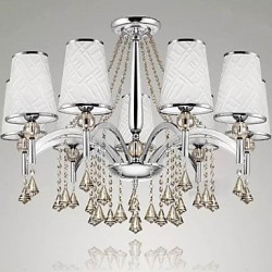 40w Modern/Contemporary Crystal Chrome Metal Chandeliers Bedroom / Dining Room / Study Room/Office / Hallway