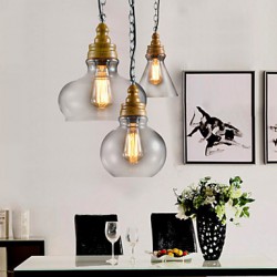 MAX 60W Modern/Contemporary Mini Style Metal Chandeliers Living Room / Bedroom / Dining Room / Study Room/Office