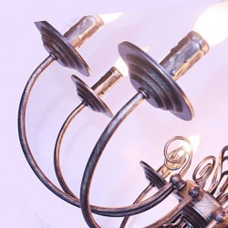 25W Retro Designers / Candle Style Others Metal Chandeliers Living Room / Bedroom / Dining Room / Study Room/ Hallway