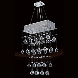 Max 50W Modern/Contemporary Crystal / Mini Style Electroplated Chandeliers / Flush MountLiving Room / Bedroom / Dining Room / Study