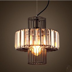American Country Crystal Small Pendant Lamp