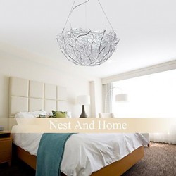 Modern/Contemporary Silver Metal Pendant Lights Living Room / Bedroom