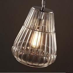 American Style Glass Pendant lamp Industrial Wind Cafe