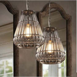 American Style Glass Pendant lamp Industrial Wind Cafe