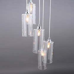 Clear Glass lamp Simple Modern Creative Restaurant