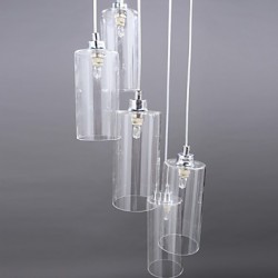Clear Glass lamp Simple Modern Creative Restaurant