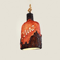 Single Head Small Chandelier Coffee Hall Cafe American Country Internet Cafe bar