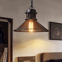 Pendant Lights Mini Style Retro Living Room / Dining Room / Study Room/Office / Game Room /Garage Metal