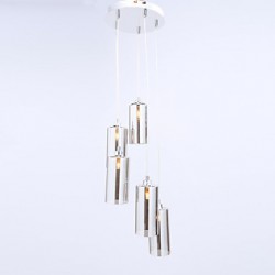 Clear Glass lamp Simple Modern Creative Restaurant B