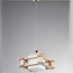 Solid Wood Living Room Lamp