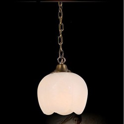 The Spanish Marble Copper Single Chandelier lighting