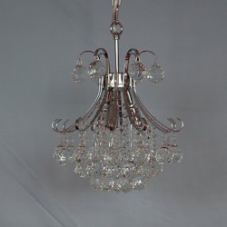 Max 40W Modern/Contemporary Crystal / Mini Style Electroplated Chandeliers / Pendant Lights Living Room / Bedroom / Dining Room