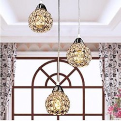 K9 Crystal Small Meals Chandeliers Little Sitting Room Meal Restaurant Dining Room Small Family Model Bedroom FRHC / 110
