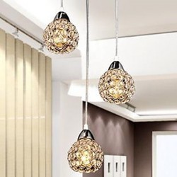 K9 Crystal Small Meals Chandeliers Little Sitting Room Meal Restaurant Dining Room Small Family Model Bedroom FRHC / 110