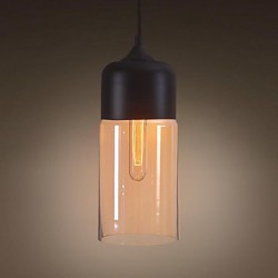 WestMenLights Elegant Bottle Shade DIY Ceiling Lamp Glass Pendant Lighting Edison Bulb Home Bar Club