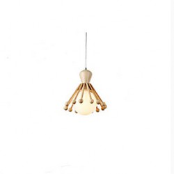 Garden Restaurant Wooden Chandelier Personality Simple aisle Nordic Wood Chandelier