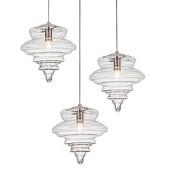 Pendant Lamp/1 Light/Modern SimplicityColorless/Clear/Glass