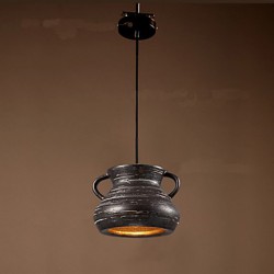 Personality Retro Ceramic Hanging Teahouse Chandelier lamp A
