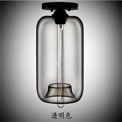 Retro Creative Single Head Glass Pendant Lamp Bar Bar Bar Cafe Restaurant In The Goldfish Bowl