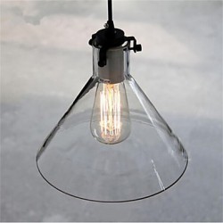 American Style Retro Creative Personality Single Head Glass lamp, the Nordic Bar Bar Bar Cafe Restaurant